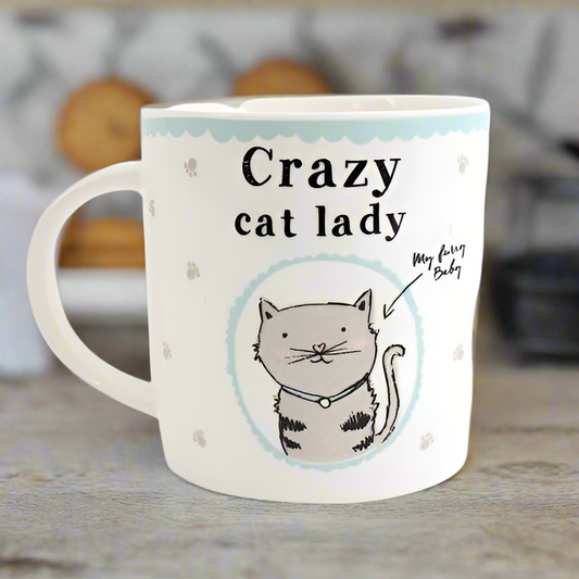 Crazy Cat Lady Boxed Mug